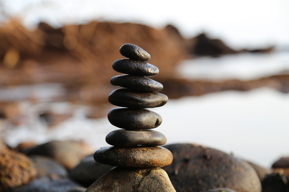 Stacked stones